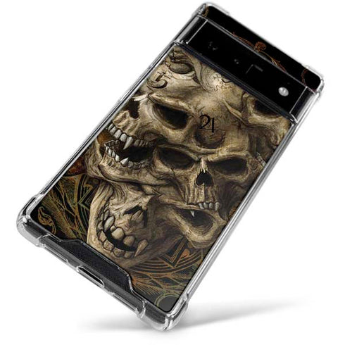 Alchemy Carta Gestaltkopf Google Pixel 6 Clear Case